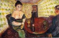 maison close scène zum Sussen madel 1907 Edvard Munch